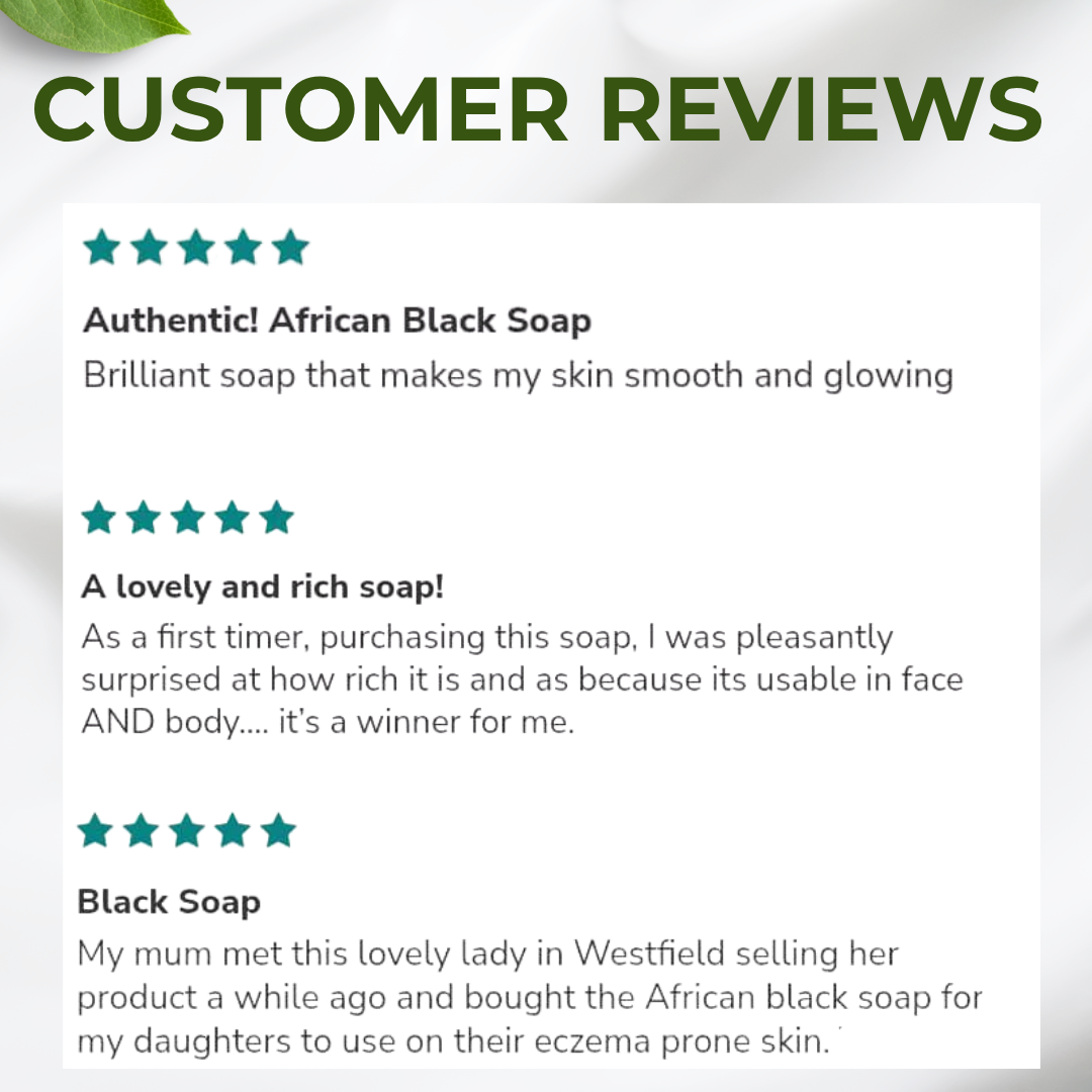 Authentic! African Black Soap