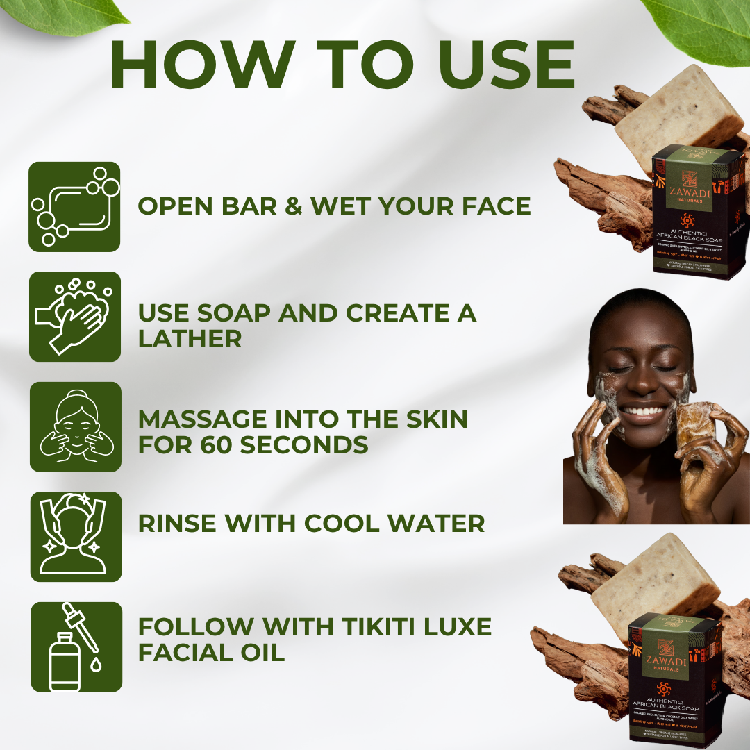 Authentic! African Black Soap