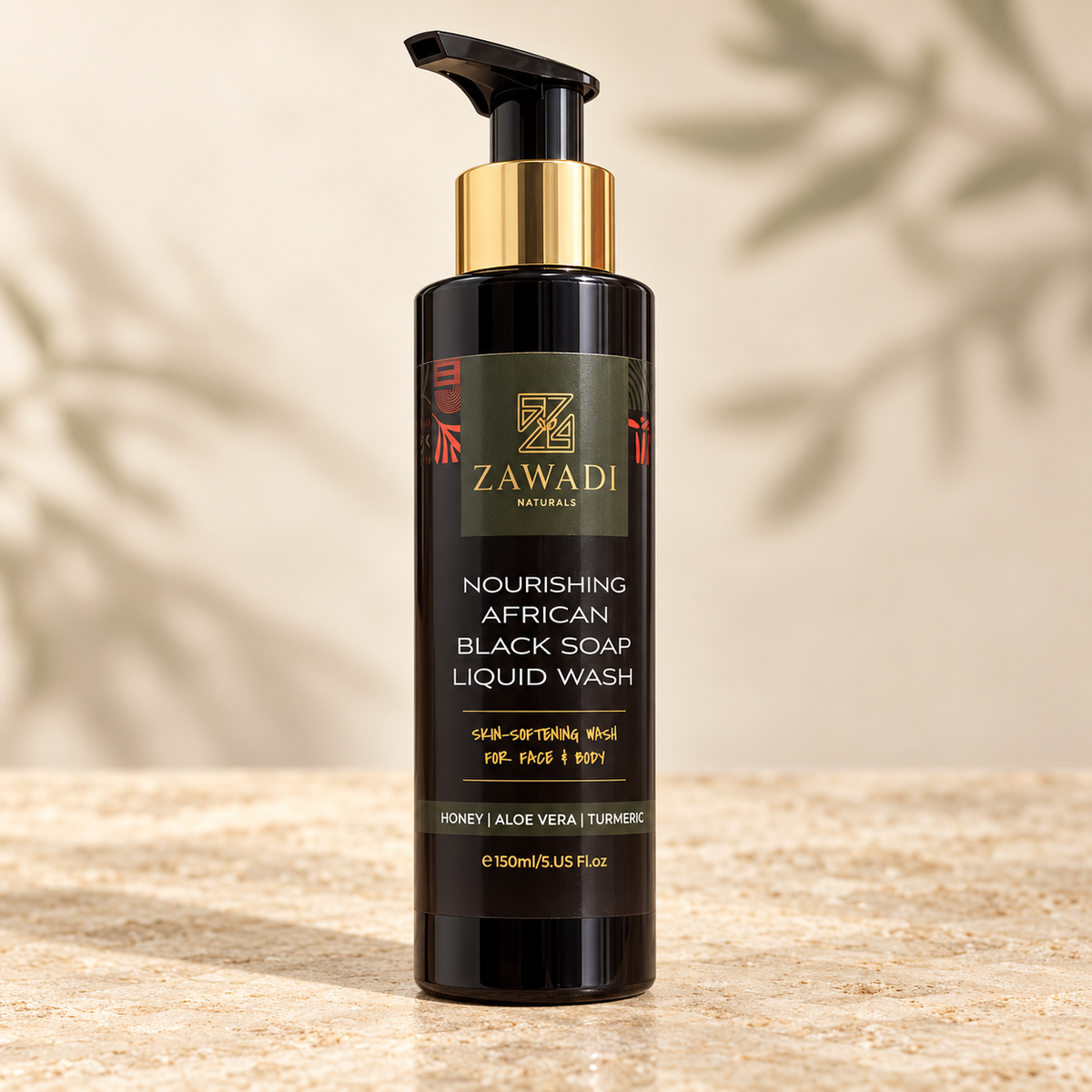 Nourishing African Black Soap Liquid Wash