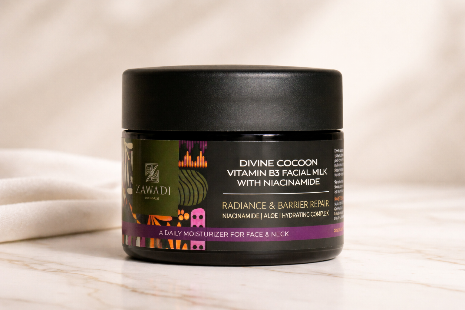Divine Cocoon Vitamin B3 Facial Milk