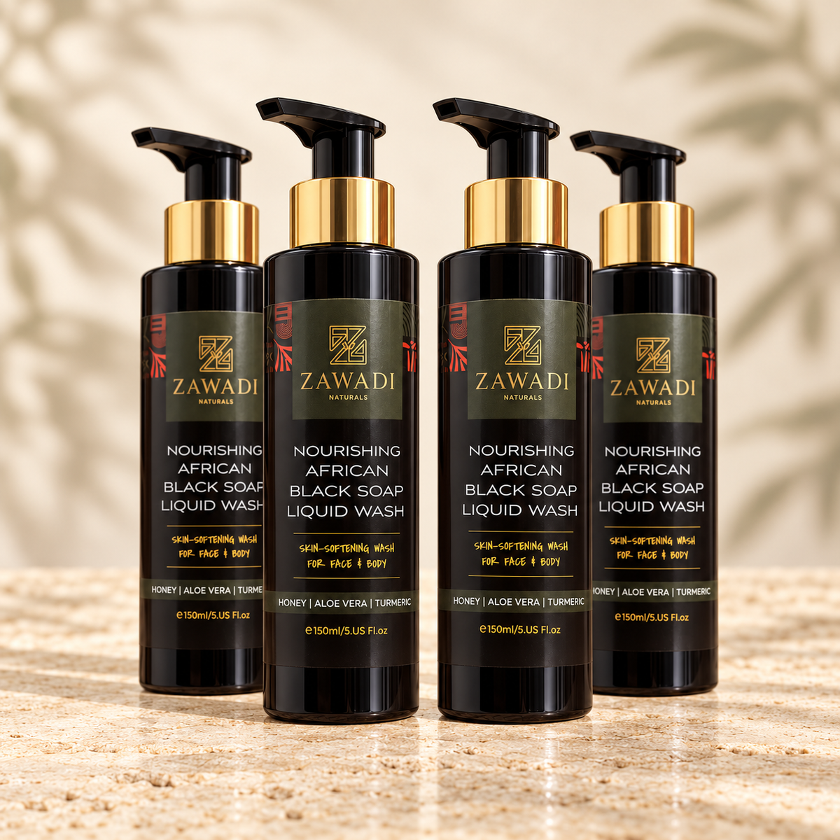 Nourishing African Black Soap Liquid Wash