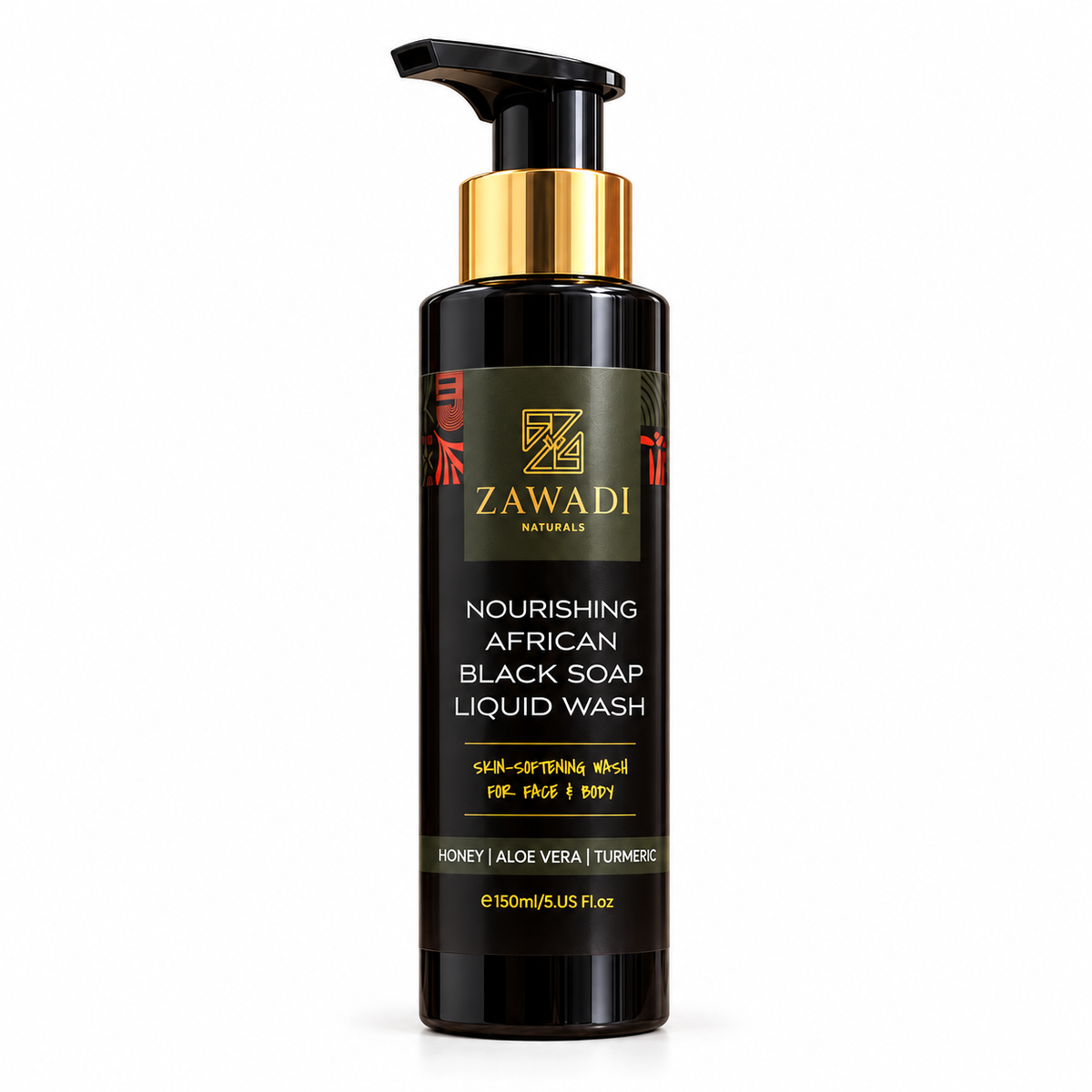 Nourishing African Black Soap Liquid Wash