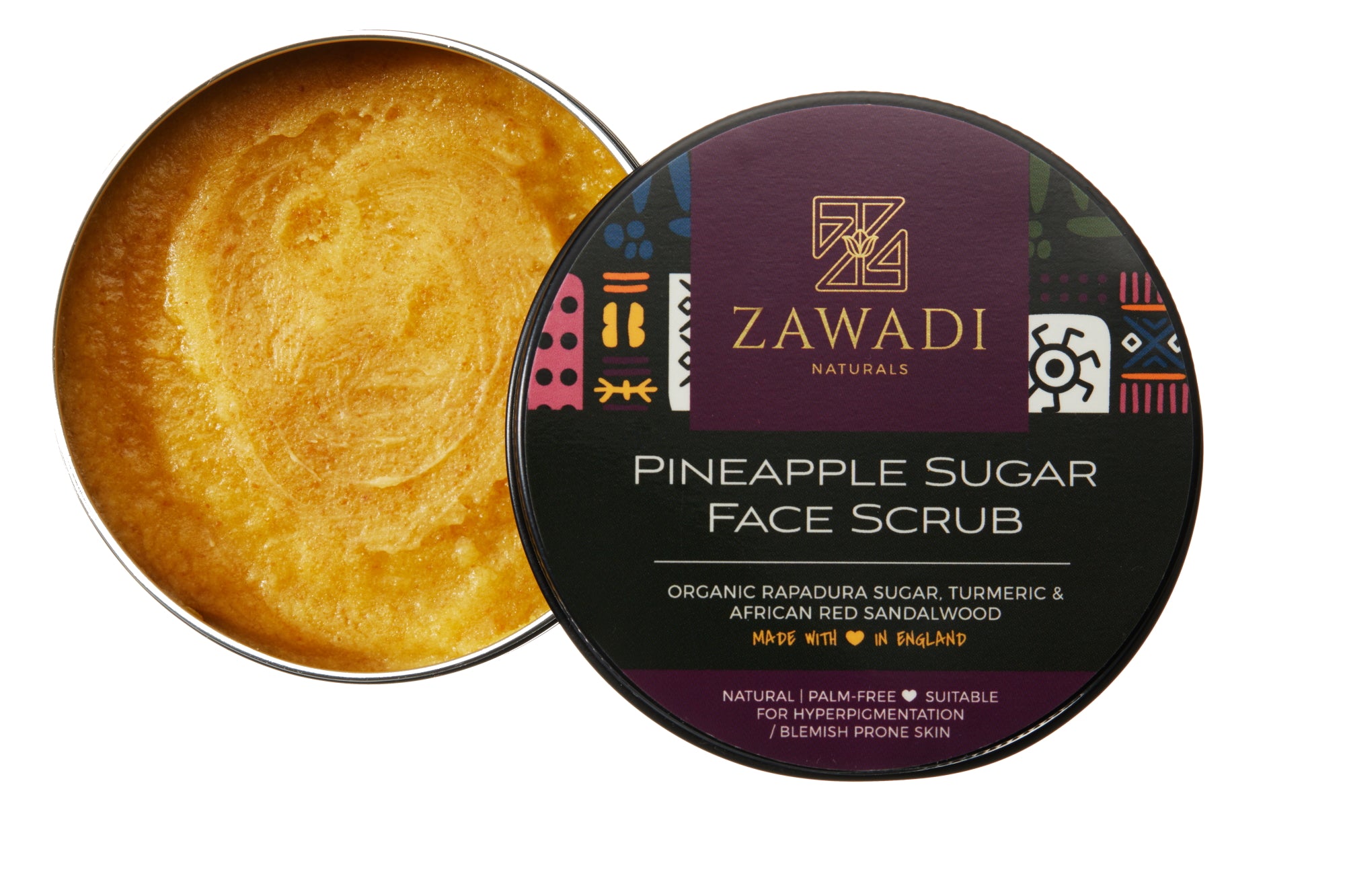 Pineapple Sugar Scrub ( Turmeric & Camwood)